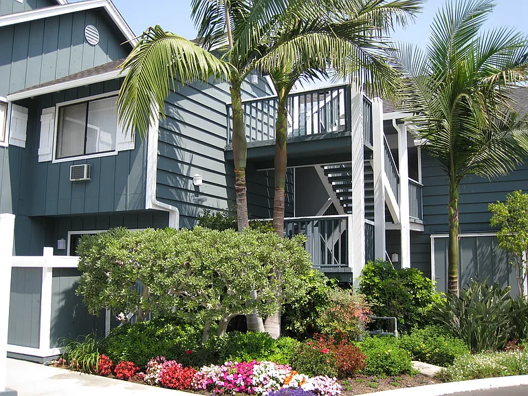 Lush landscape throughout property