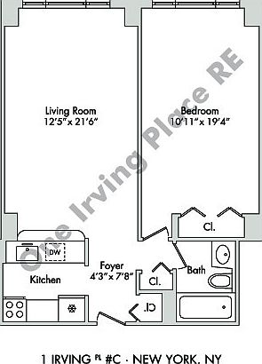 2nd image of 1 Irving Pl APT U11c