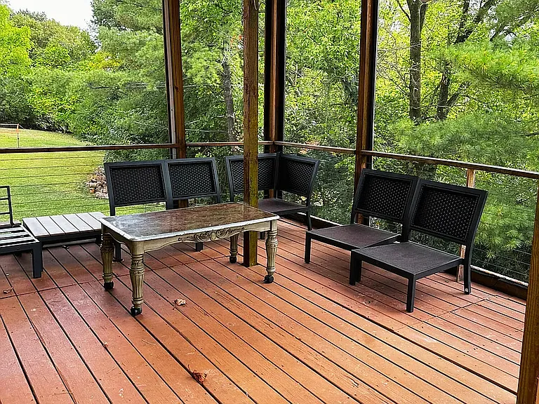 covered deck