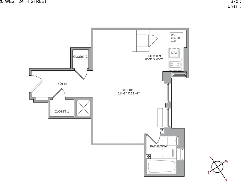 225 W 23rd St #2202U — Photo 8