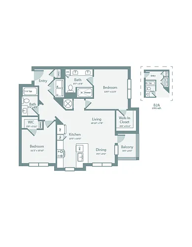 Floor plan Clover