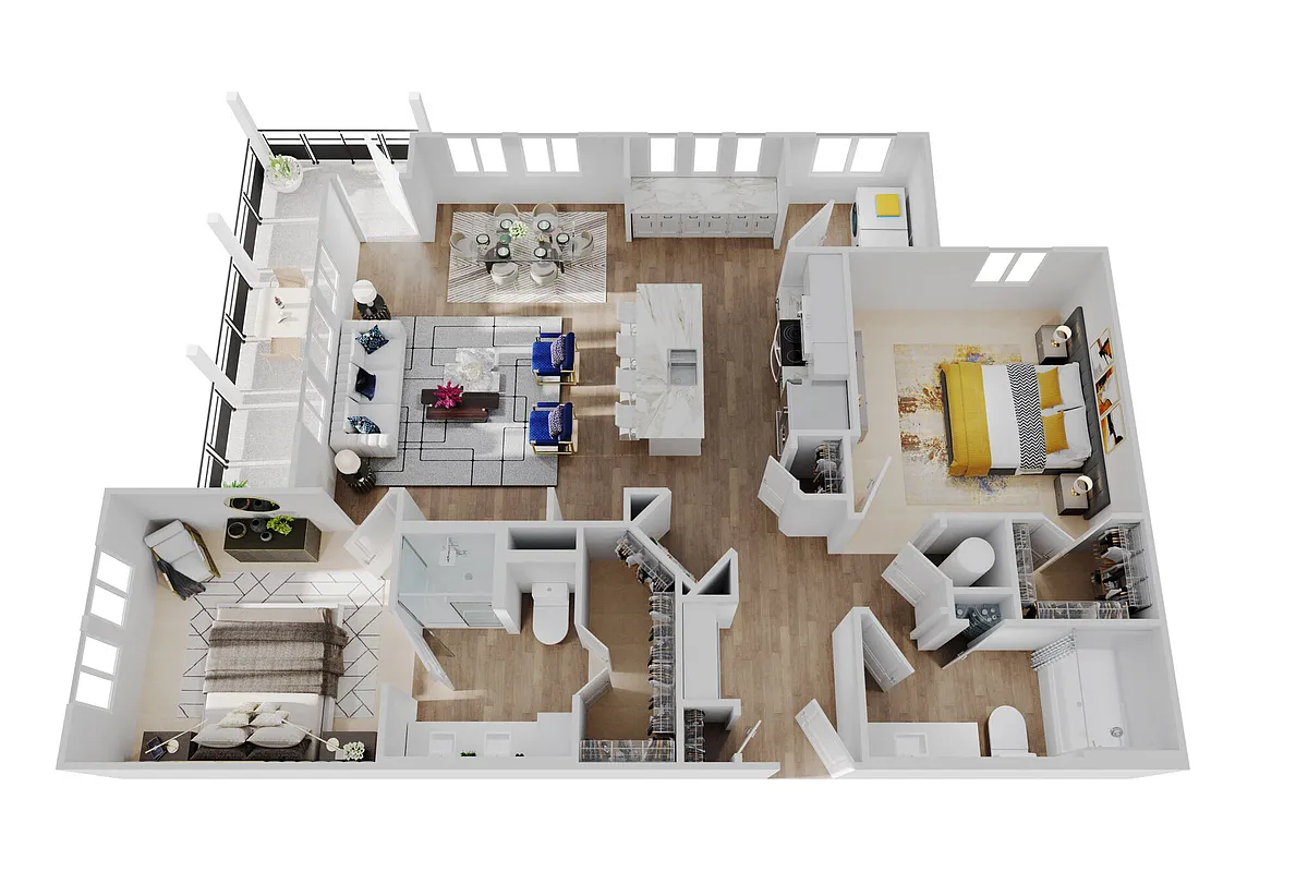 Floor plan B3