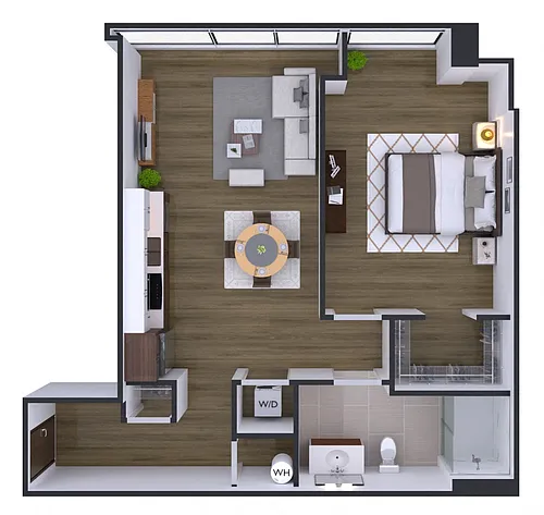 Floor plan 301-A04