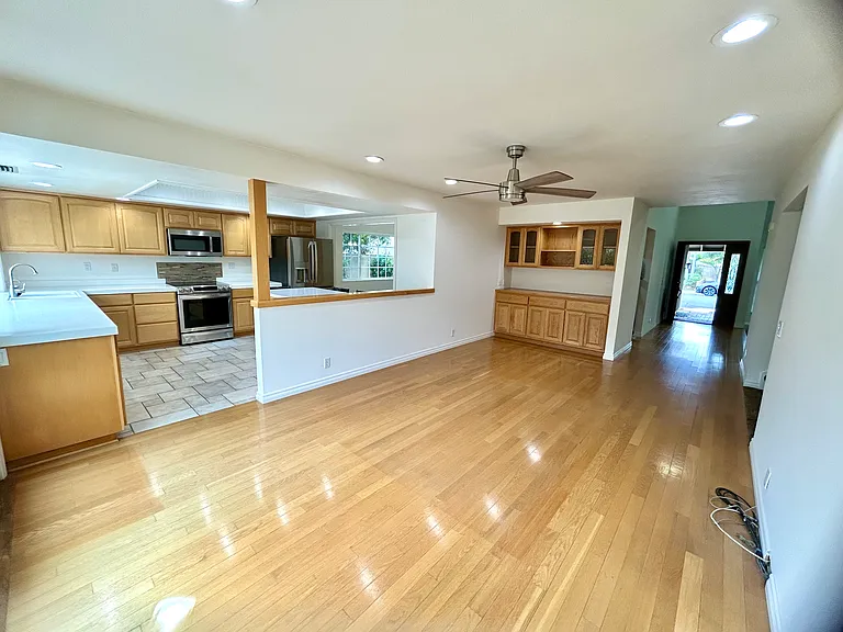 Family Room with view to Front Door