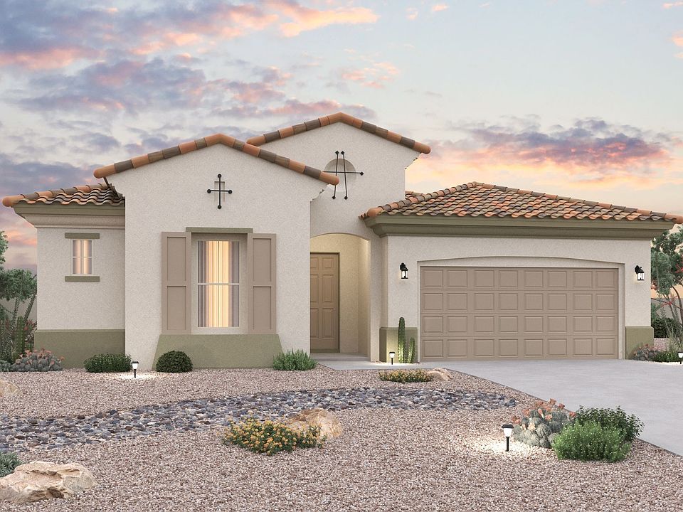 Elevation A - Spanish Colonial