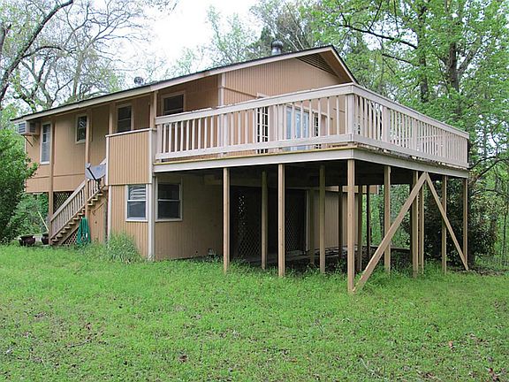 Side  &  Back View Showing Large Deck