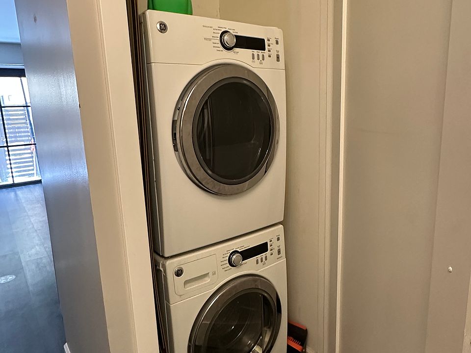 In-unit washer and dryer