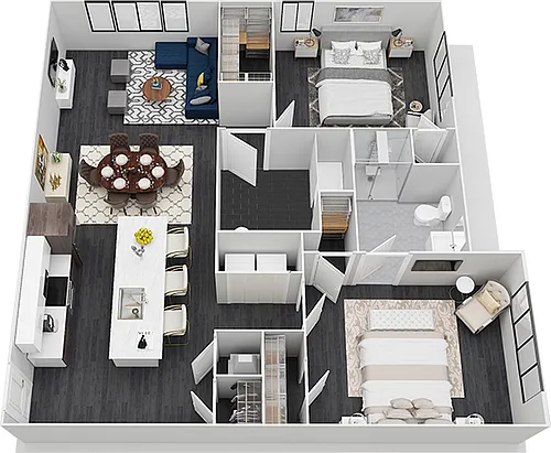 Floor plan D