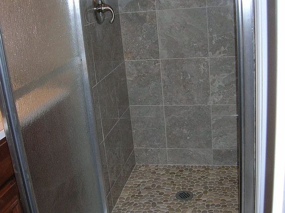 Master Bath marble shower