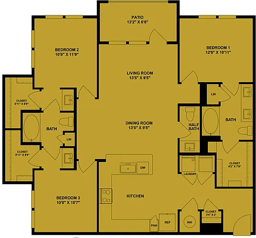 Floor plan C1-Live Oak