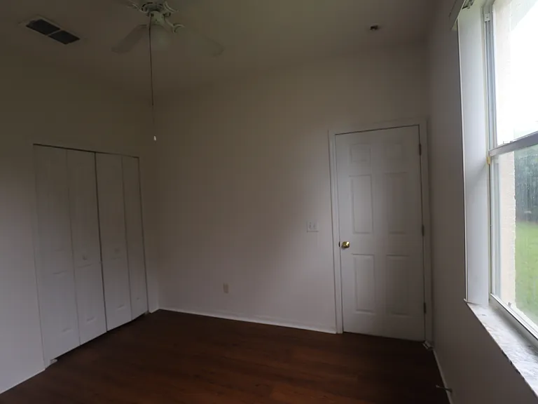 Bedroom 2 next to backyard