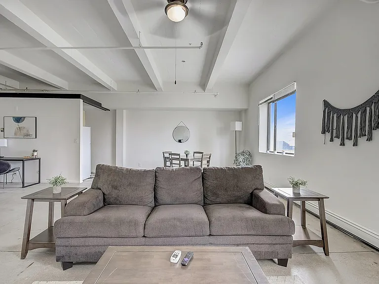 Riverside Lofts living room