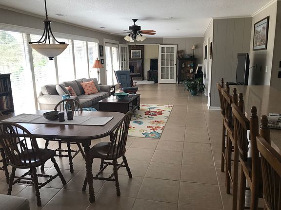 Large open family room