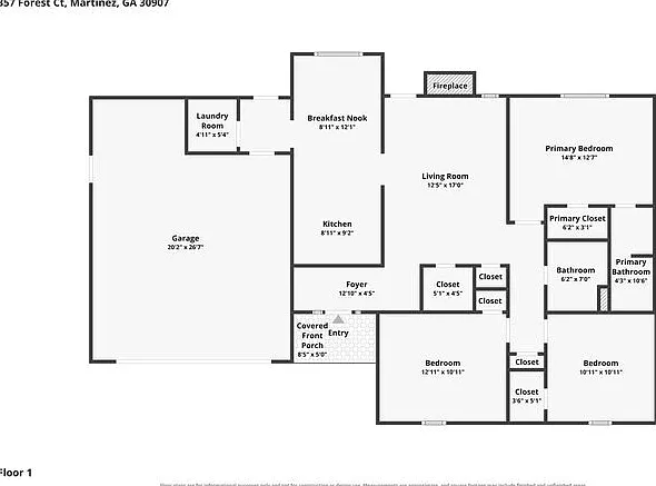 3 bed, 2.0 bath, 1298 sqft, $1,695 — Photo 2