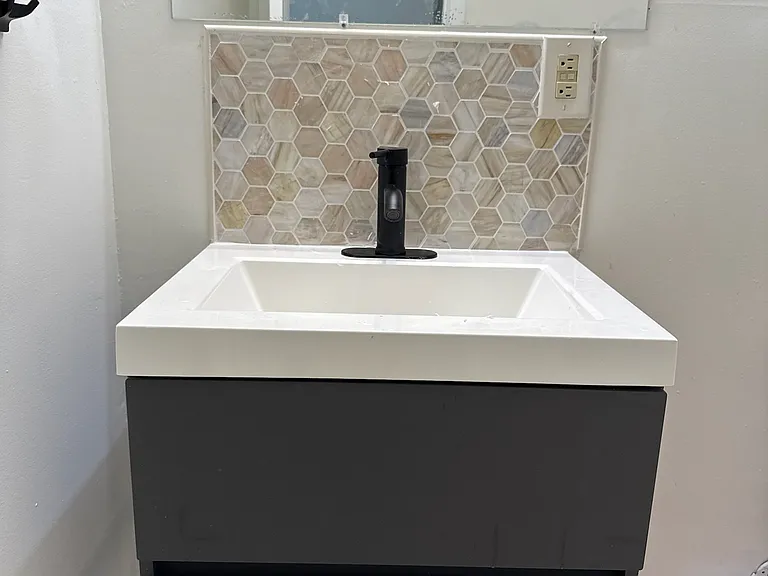 Basement bathroom
