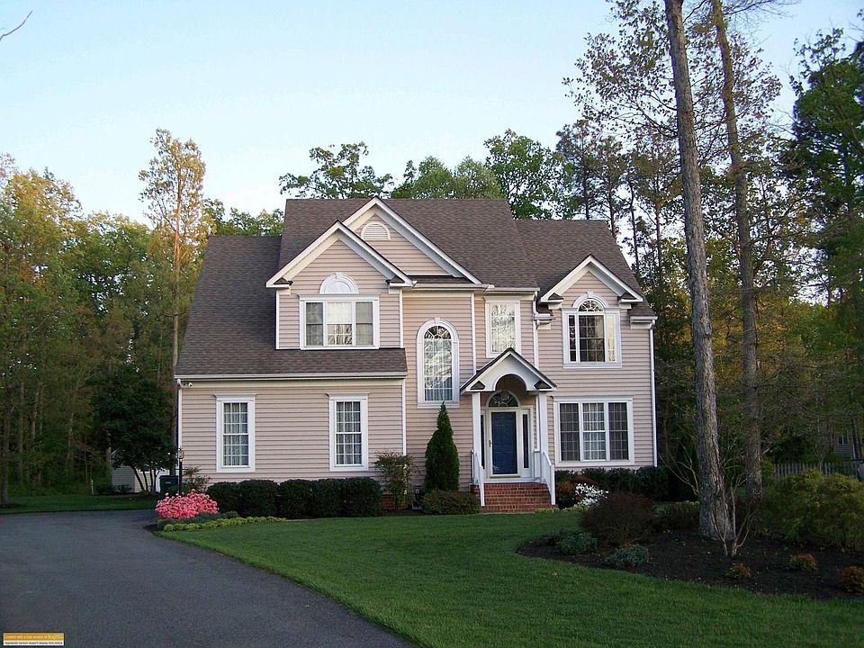 Sping View of Front Yard