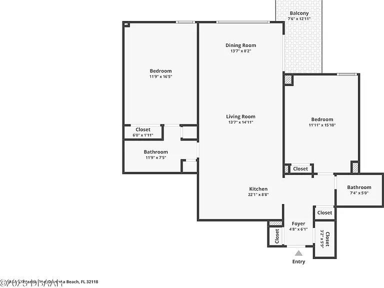 3051 S Atlantic Ave #1005 — Photo 38