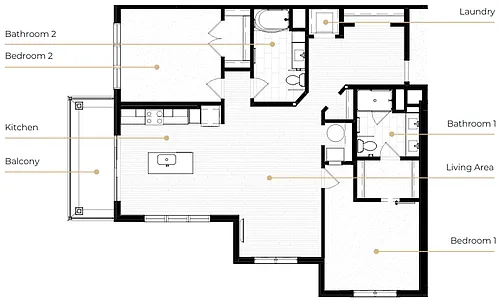 Floor plan B8