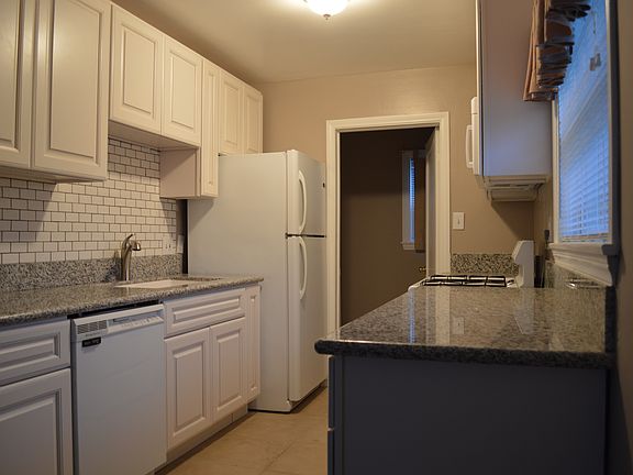 Galley Kitchen with brand new soft close cabinets