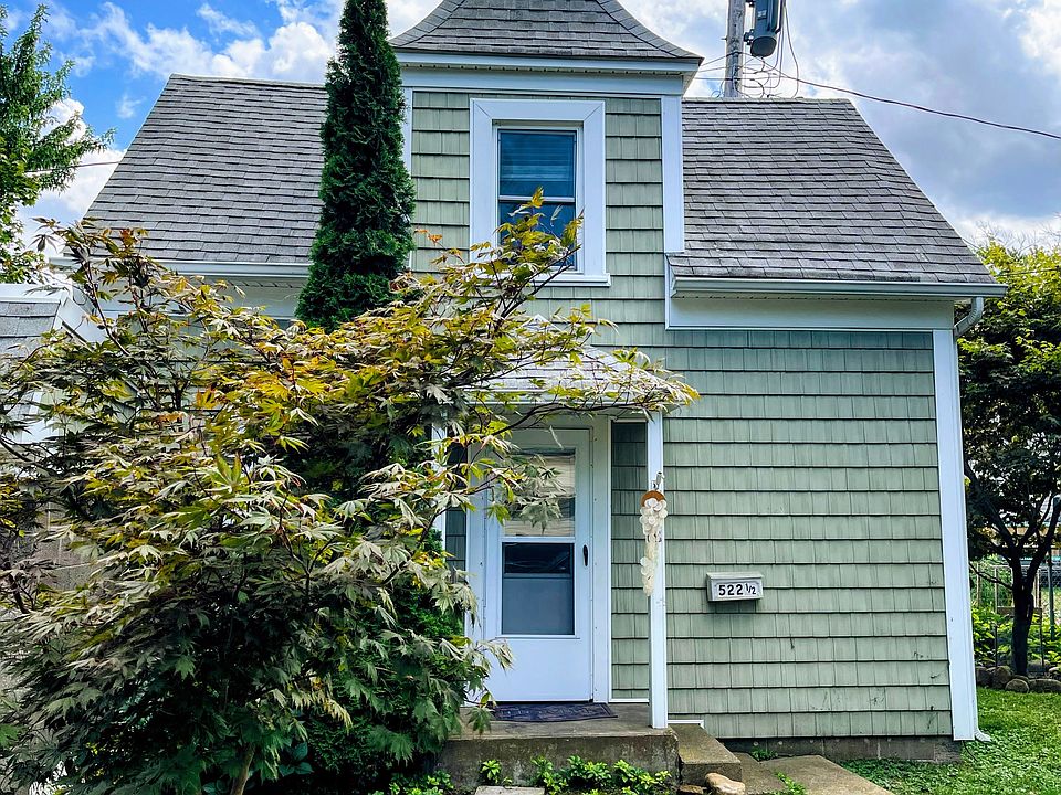 Front of Home. (Set back from the street at 522 Fifth St. Behind the yellow house with the green roof.)
