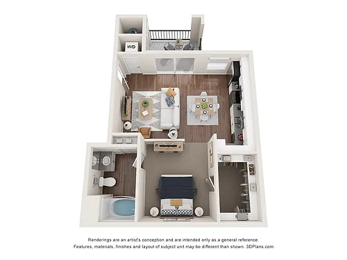 Floor plan Residence 1 Luxury