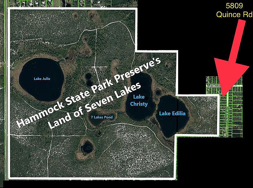 Property backs Preserve Lake