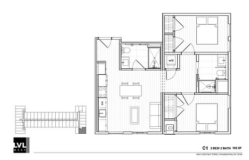 Floor plan C1