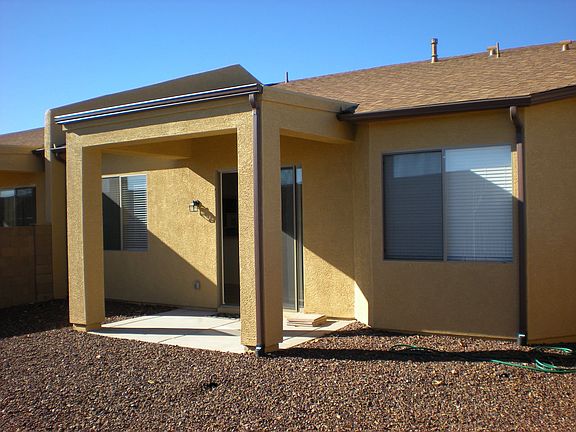Great Back patio and low maintenance backyard