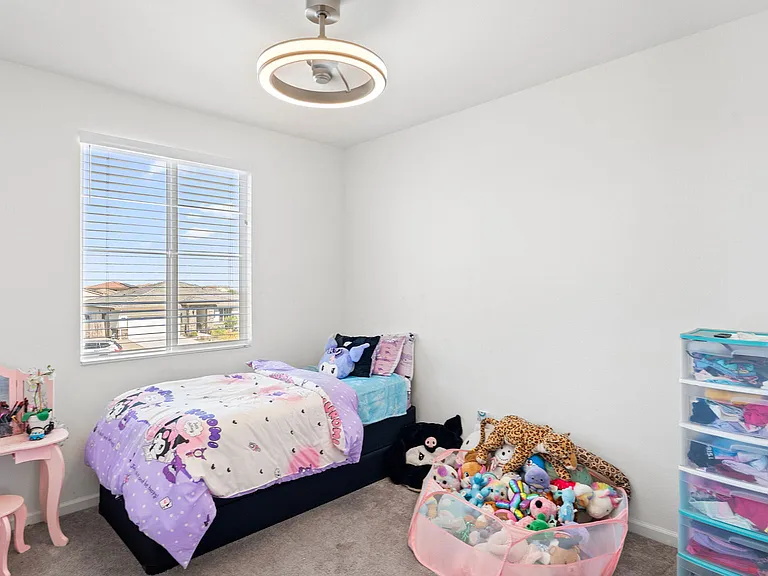 generously sized upstairs 4th Bedroom