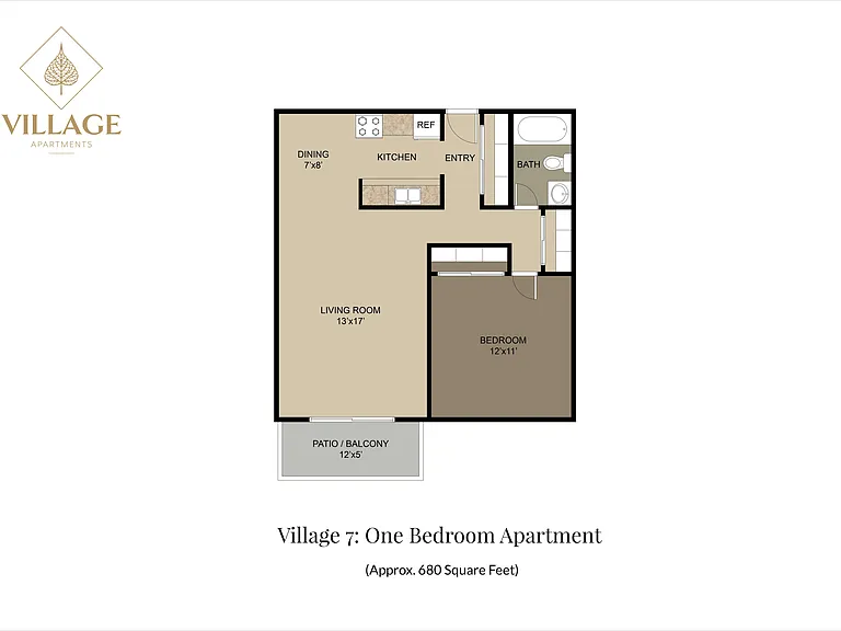 Village 7 One Bed
