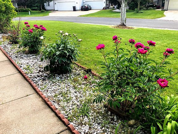 Sidewalk entrance.