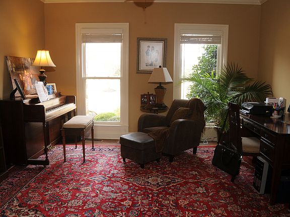 Study with pocket doors