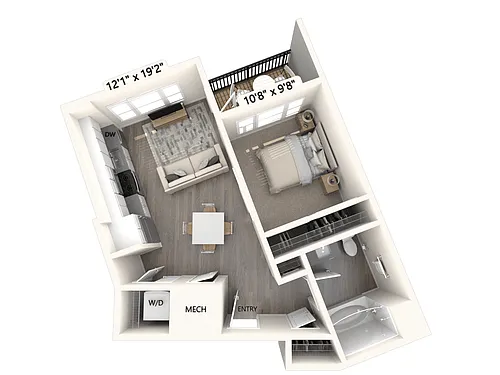 Floor plan S3U