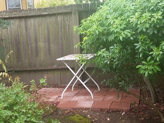 PATIO AREA IN REAR
