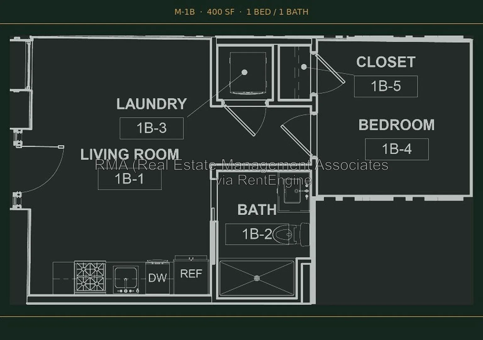 1 bed, 1.0 bath, 400 sqft, $1,100 — Photo 1