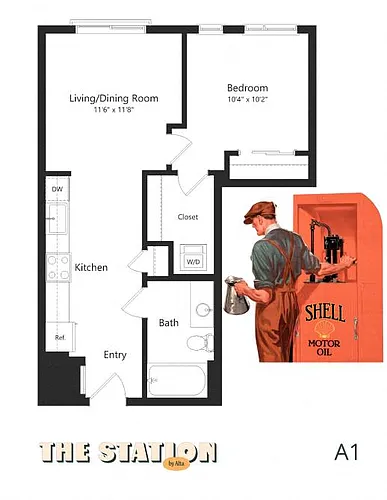 Floor plan A1
