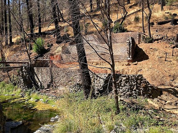 Creek btwn pool and homesite