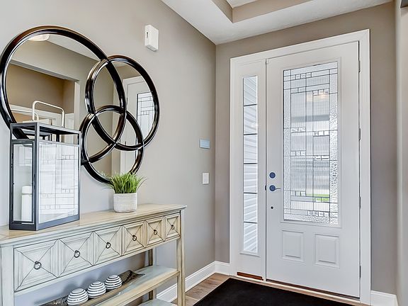 Inviting foyer