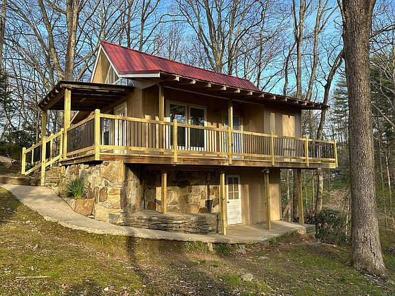 Side of house (bottom basement access)