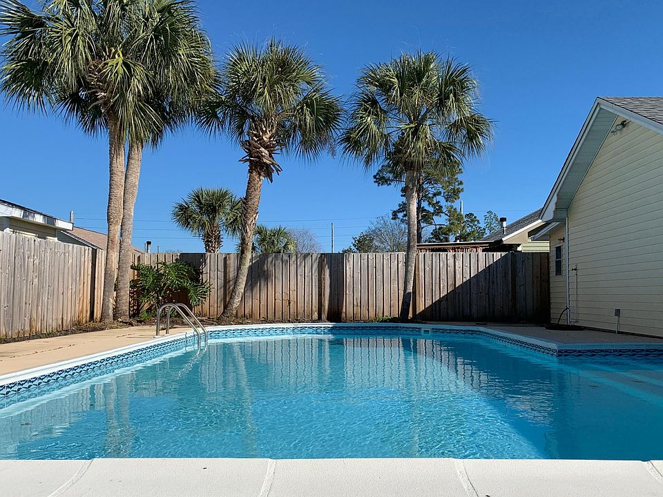 Outdoor Living Space with Oversized Pool