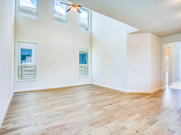 Great room with high ceilings