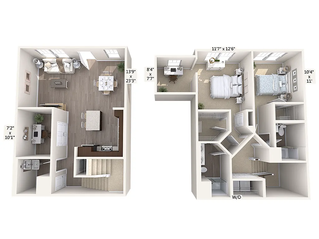 Floor plan B1TD-V-3