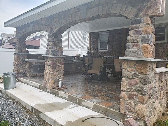 Rear Patio