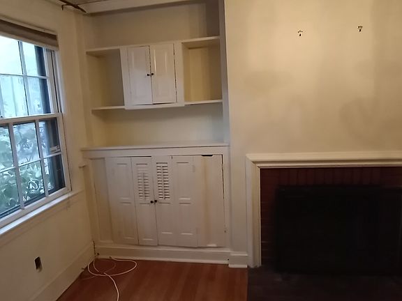 Living room bookshelves