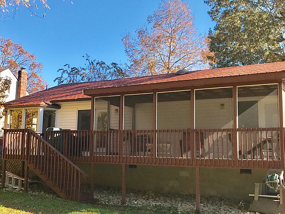 Rear of house
