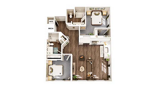 Floor plan B2