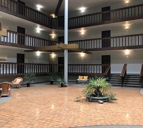Entrance atrium.