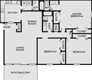 Lakeshore Floorplans-3 bed 2 bath Lakeshore Floorplans-3 bed 2 bath