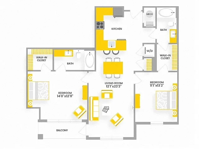 Floor plan B6