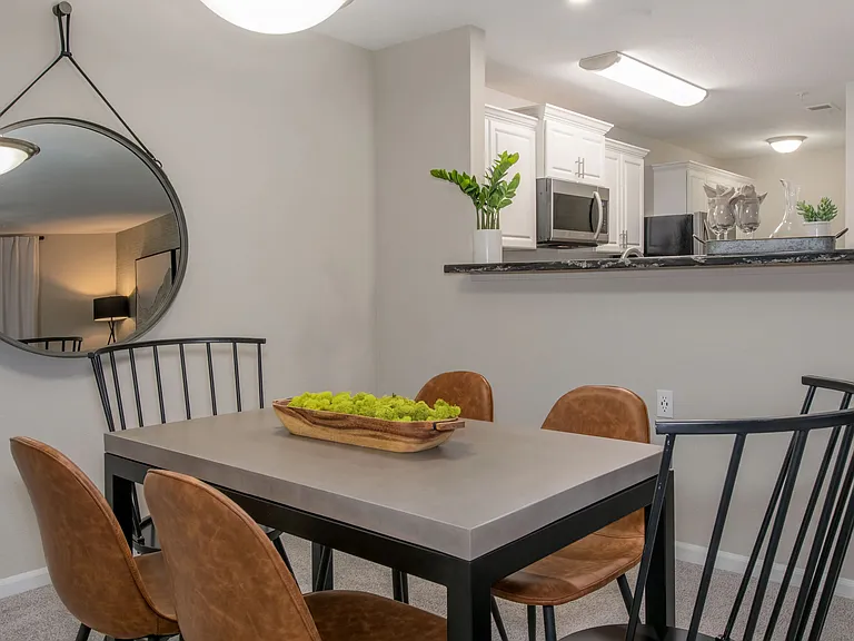 Cherish a separate dining area perfect for entertaining, featuring an open layout connecting kitchen and living spaces.